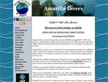 Tablet Screenshot of amarilladivers.com